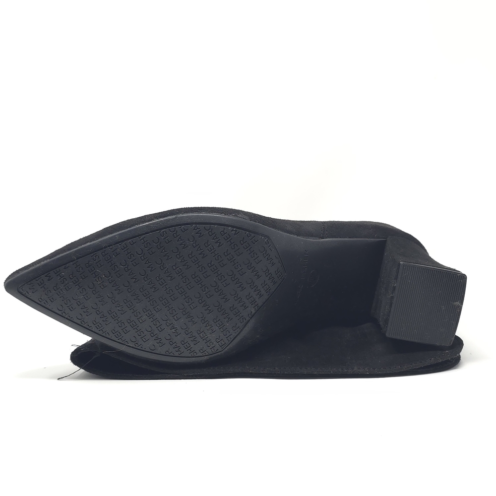 Marc Fisher Black Suede Over-the-Knee Pointed Toe Boots 6M - Picture 5 of 11